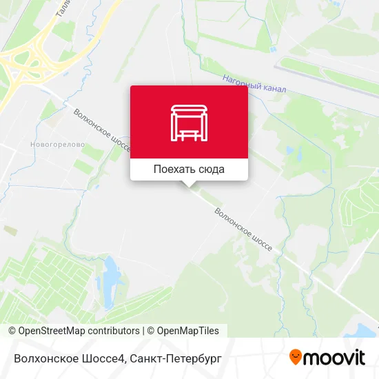 Карта Волхонское Шоссе4