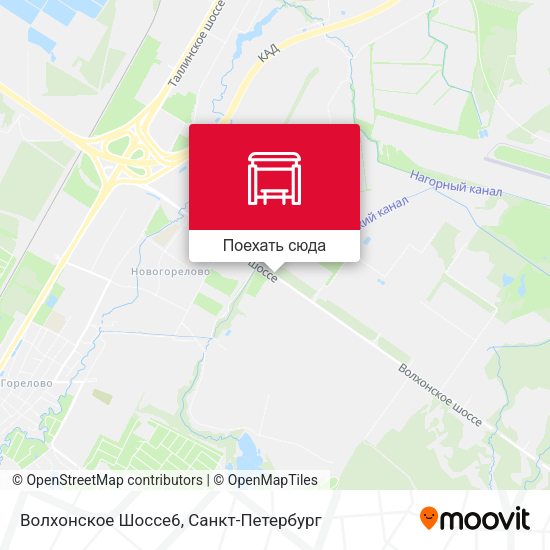 Карта Волхонское Шоссе6