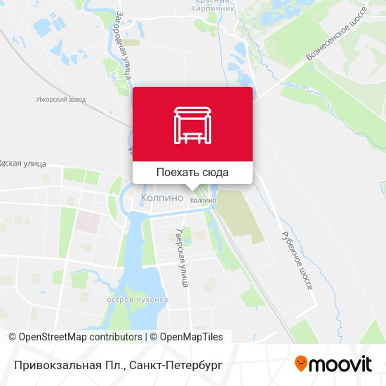 Карта Привокзальная Пл.