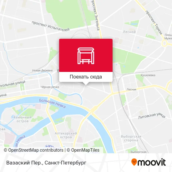 Карта Вазаский Пер.