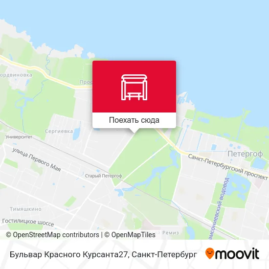 Карта Бульвар Красного Курсанта27