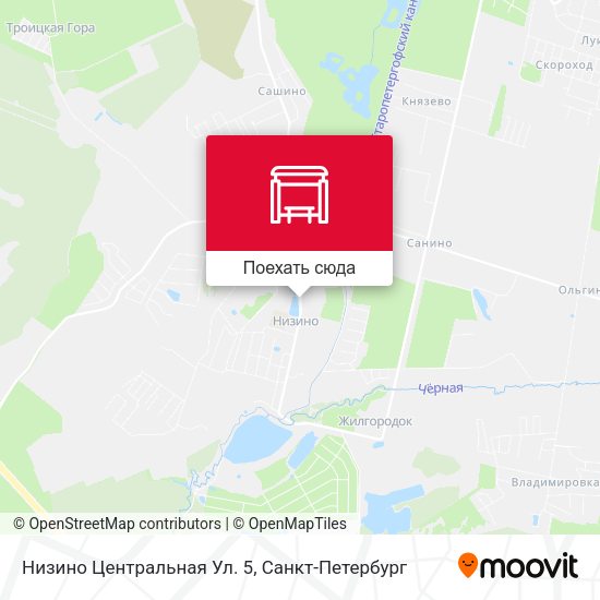 Карта Низино Центральная Ул. 5