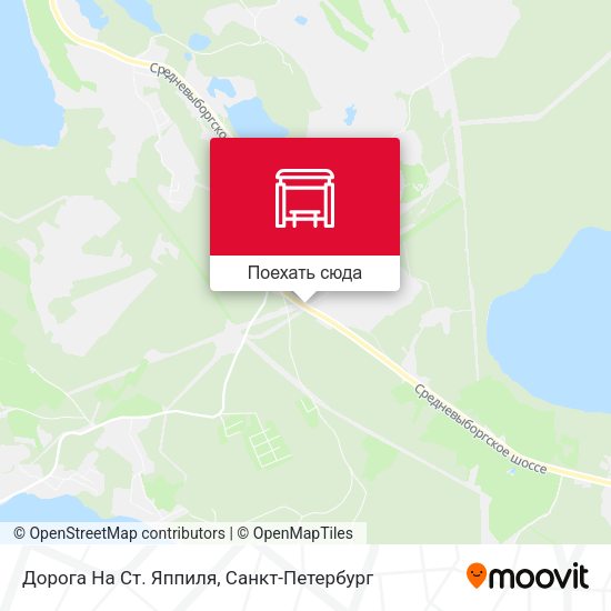 Карта Дорога На Ст. Яппиля