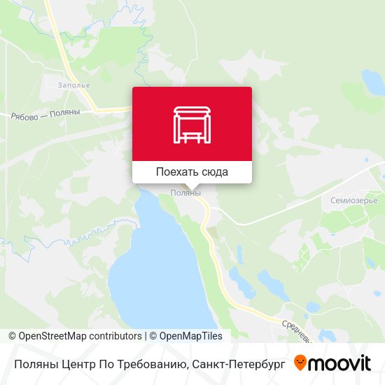 Карта Поляны Центр По Требованию