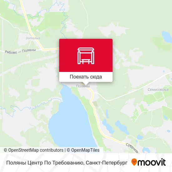 Карта Поляны Центр По Требованию