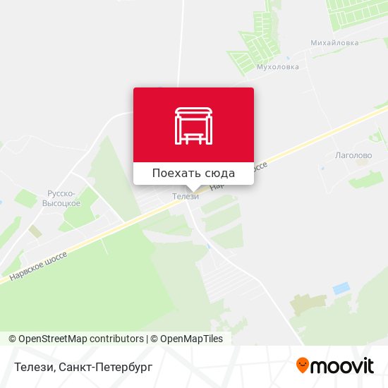 Карта Телези