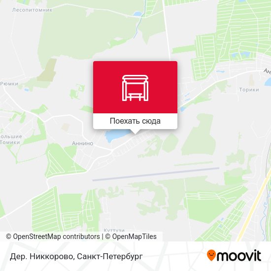 Карта Дер. Никкорово