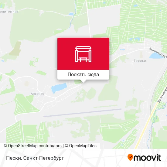 Карта Пески