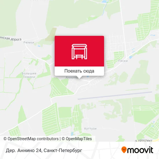 Карта Дер. Аннино 24