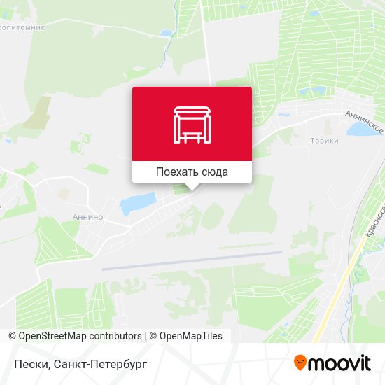 Карта Пески