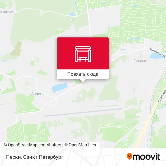 Карта Пески