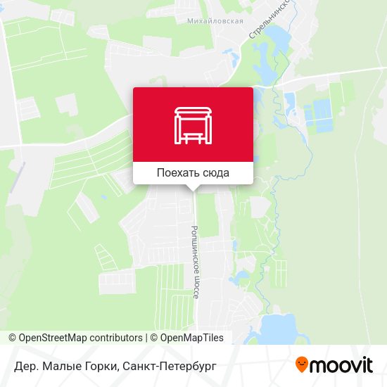 Карта Дер. Малые Горки