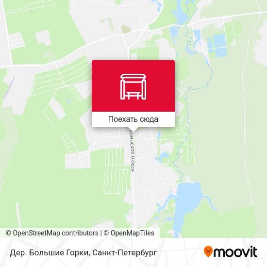 Карта Дер. Большие Горки
