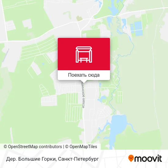 Карта Дер. Большие Горки
