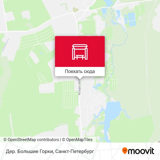 Карта Дер. Большие Горки