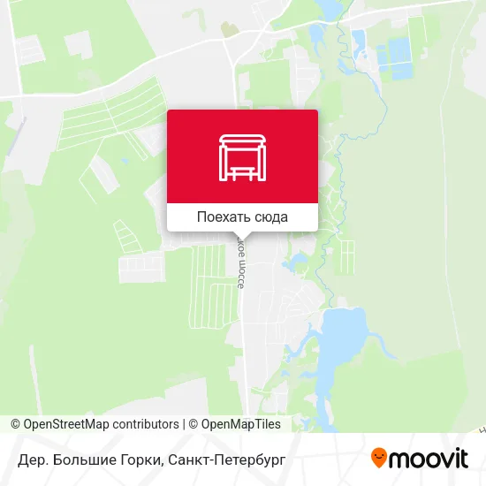 Карта Дер. Большие Горки