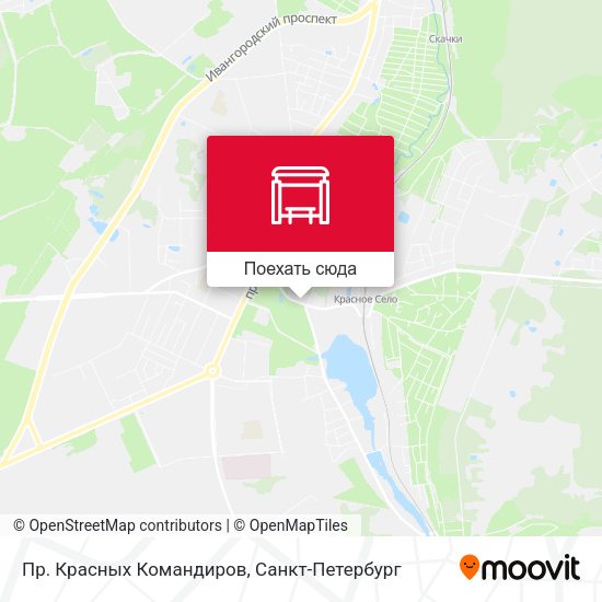 Карта Пр. Красных Командиров