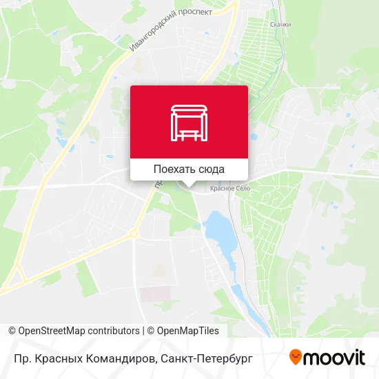 Карта Пр. Красных Командиров