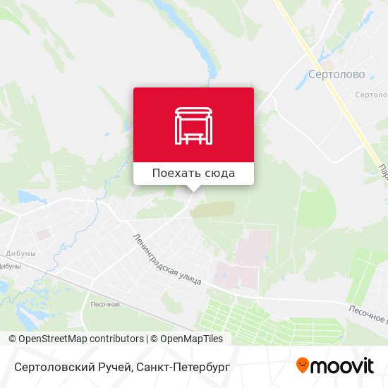 Карта Сертоловский Ручей