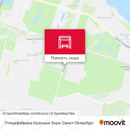 Карта Птицефабрика Красные Зори