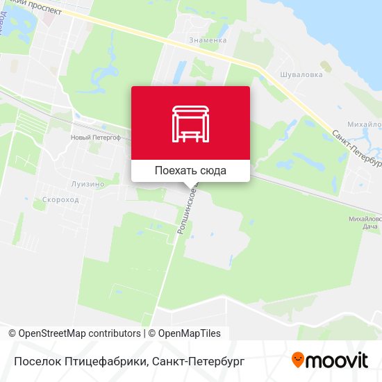 Карта Поселок Птицефабрики