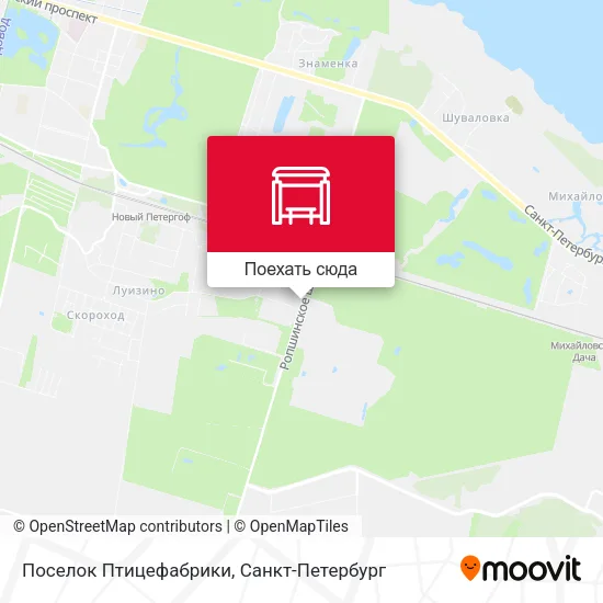Карта Поселок Птицефабрики