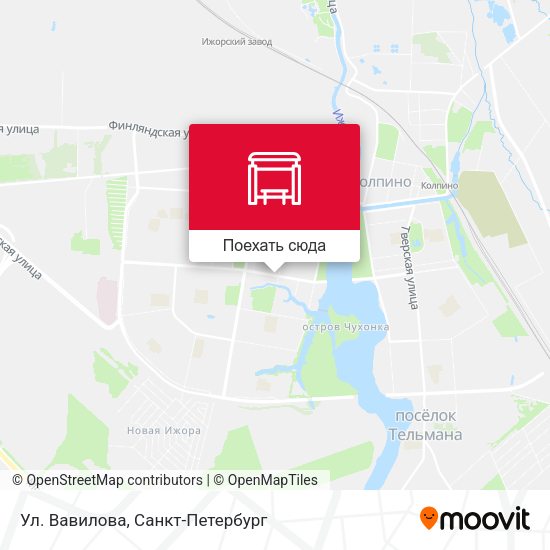 Карта Ул. Вавилова