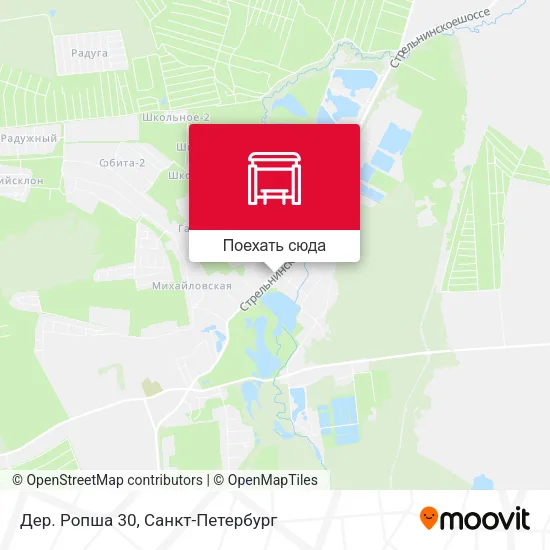 Карта Дер. Ропша 30