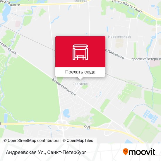 Карта Андреевская Ул.