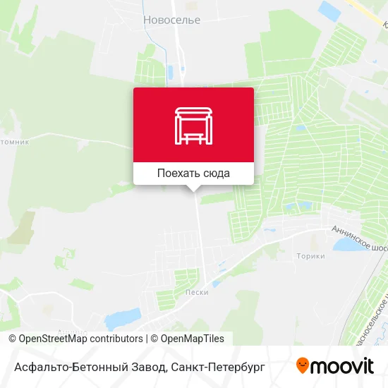 Карта Асфальто-Бетонный Завод