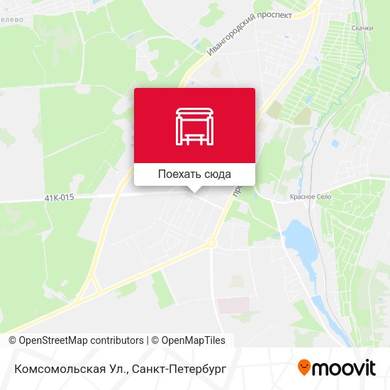 Карта Комсомольская Ул.