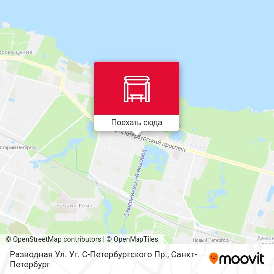Карта Разводная Ул. Уг. С-Петербургского Пр.