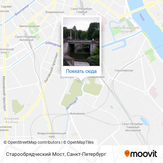 Карта Старообрядческий Мост