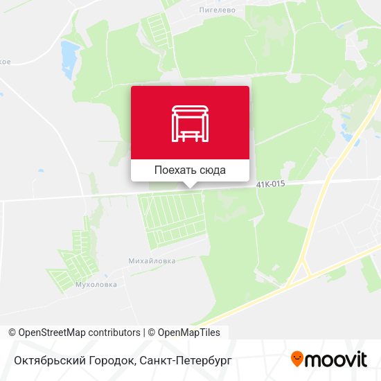Карта Октябрьский Городок