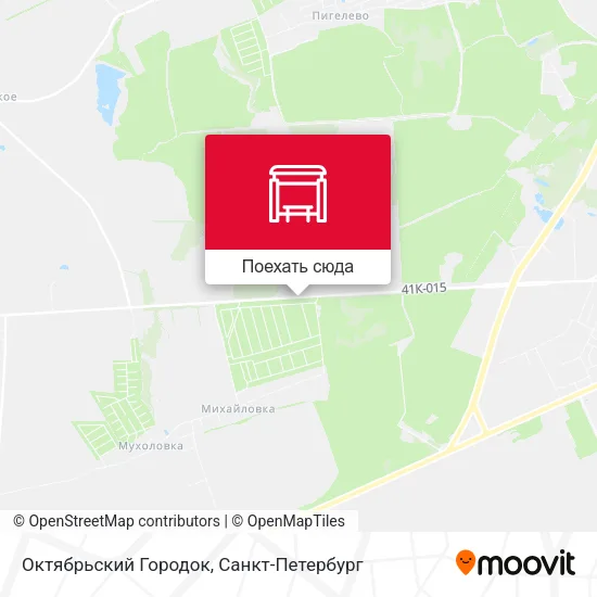 Карта Октябрьский Городок