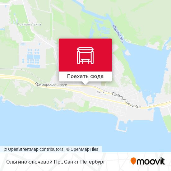 Карта Ольгиноключевой Пр.