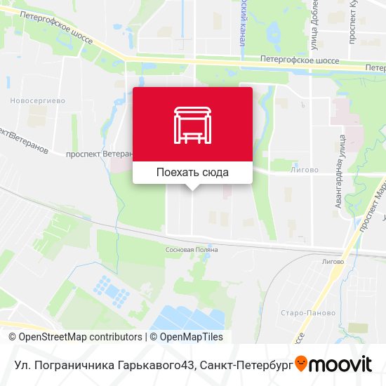 Карта Ул. Пограничника Гарькавого43