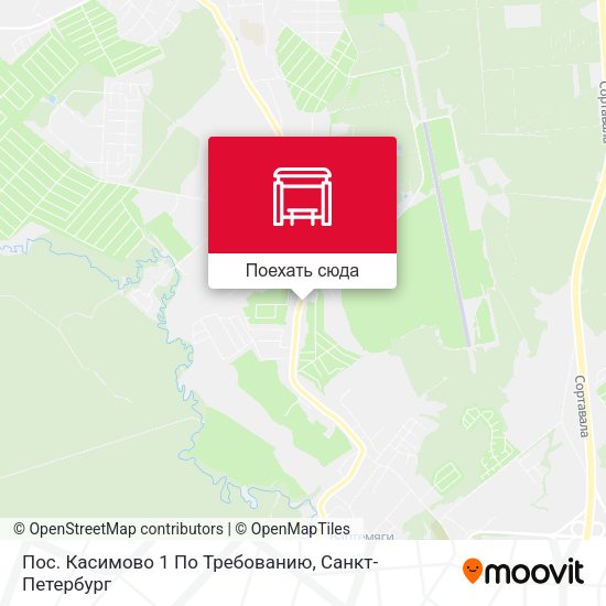 Карта Пос. Касимово 1 По Требованию