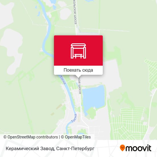 Карта Керамический Завод