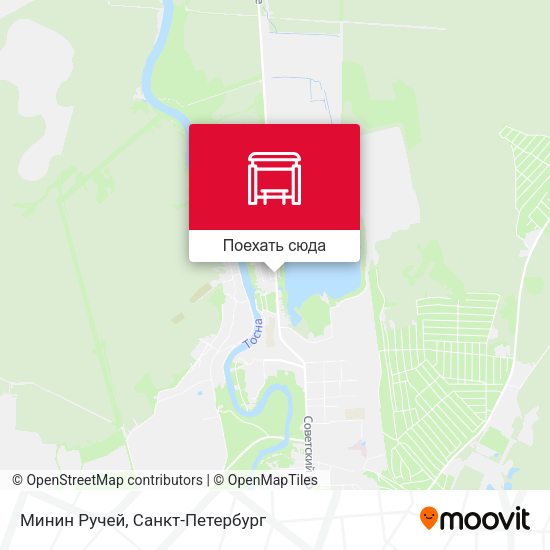 Карта Минин Ручей