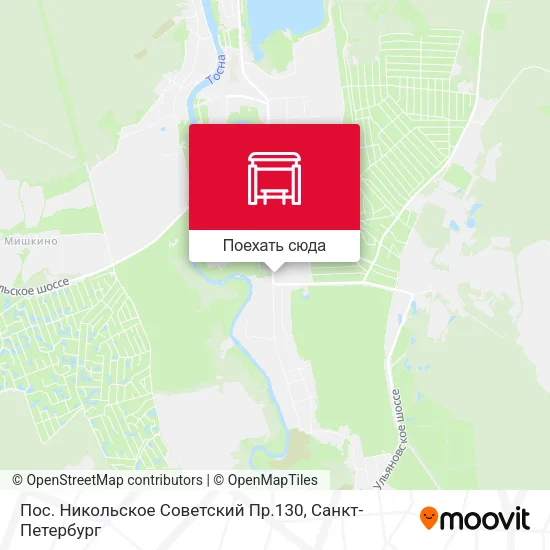 Карта Пос. Никольское Советский Пр.130