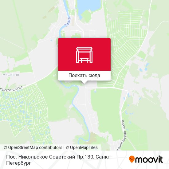 Карта Пос. Никольское Советский Пр.130