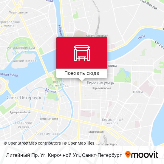 Карта кирочная улица спб