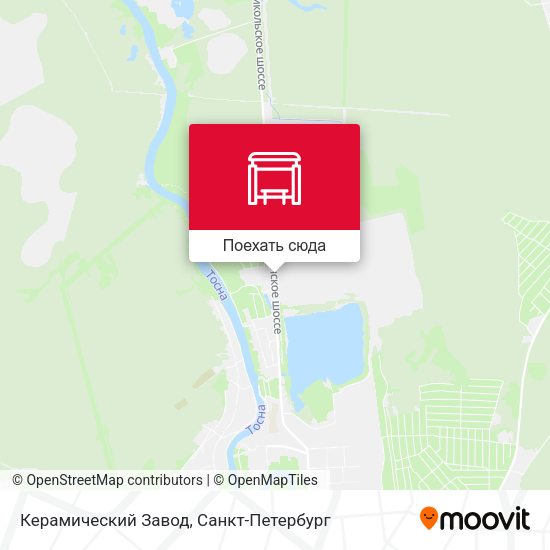 Карта Керамический Завод
