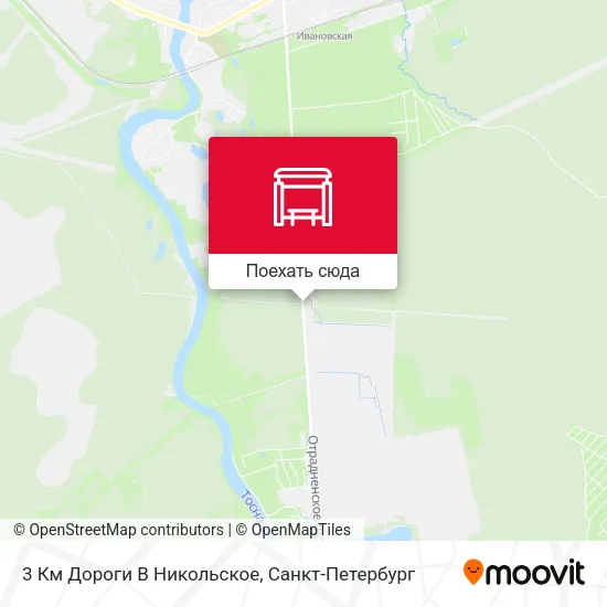 Карта 3 Км Дороги В Никольское