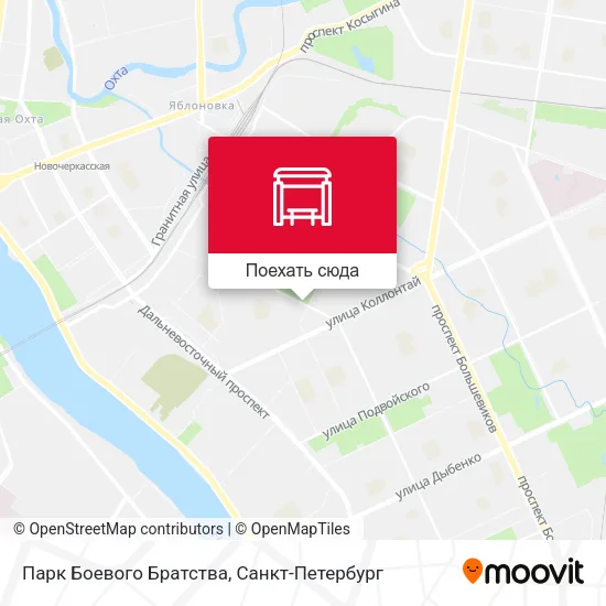 Карта Парк Боевого Братства