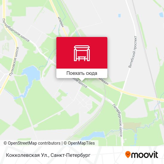 Карта Кокколевская Ул.