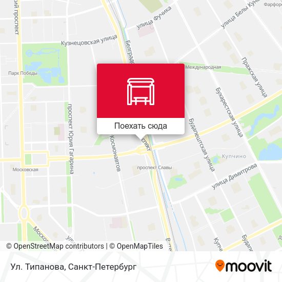 Карта Ул. Типанова