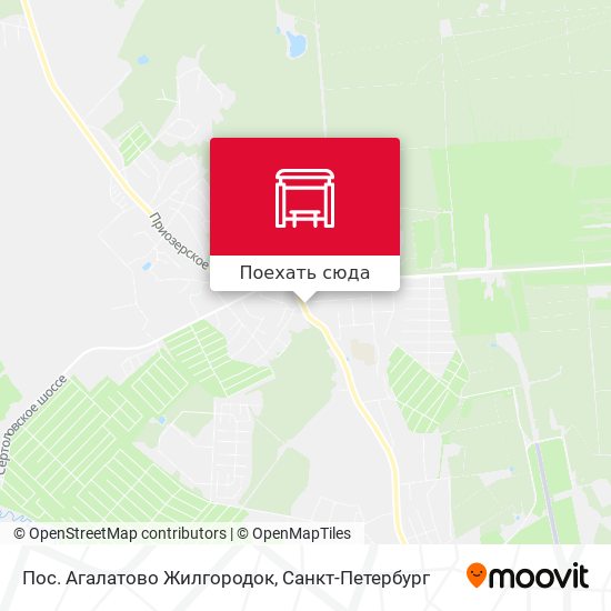 Карта Пос. Агалатово Жилгородок