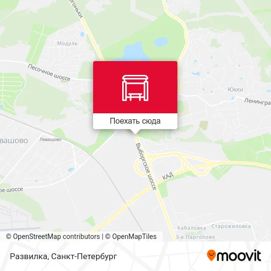 Карта Развилка